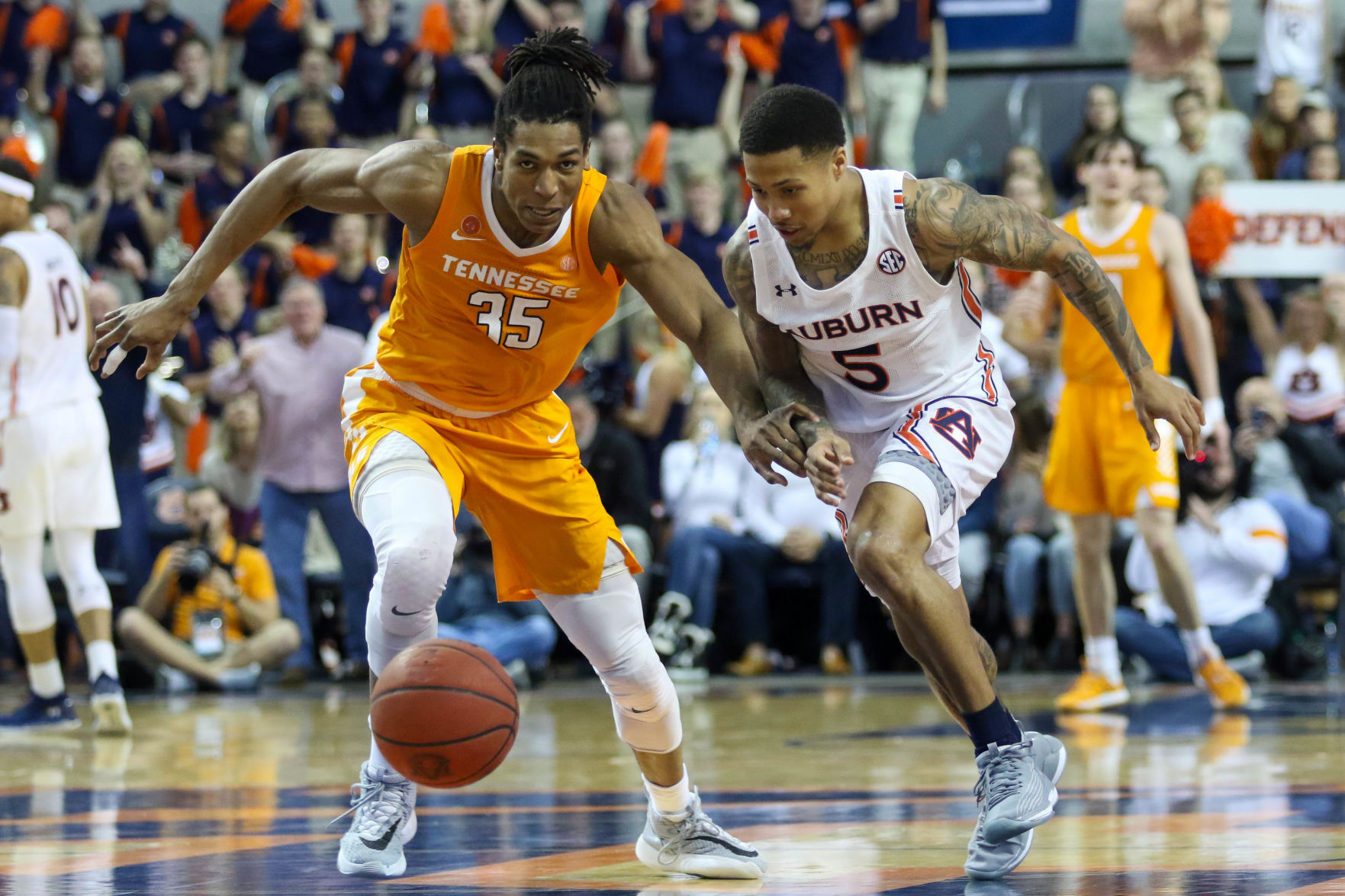 Auburn vs. Tennessee men's basketball
